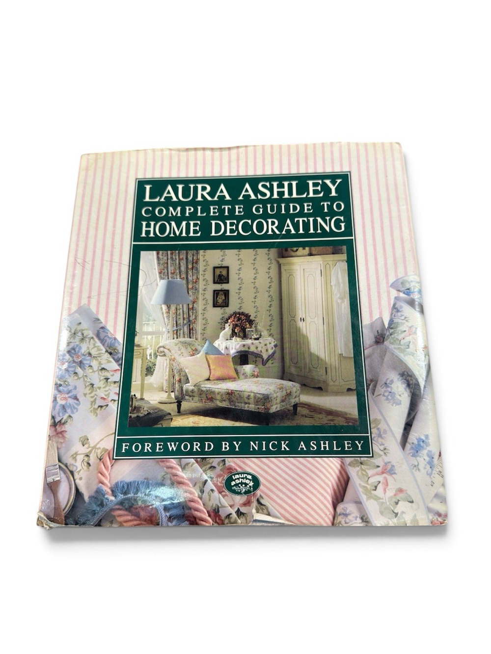 Vintage Laura Ashley Complete Guide to Home Decorating cottage coffee table book